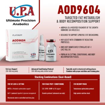 UPA AOD9604 5mg – Fat Metabolism Peptide – image 2