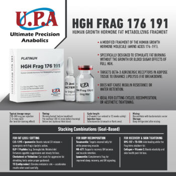 UPA HGH Frag 176-191 2mg – Fat Loss Peptide – image 2