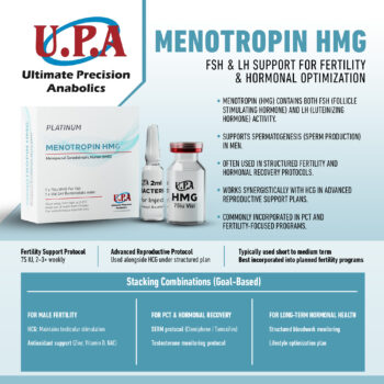 UPA Menotropin HMG 75IU – FSH & LH Support – image 2