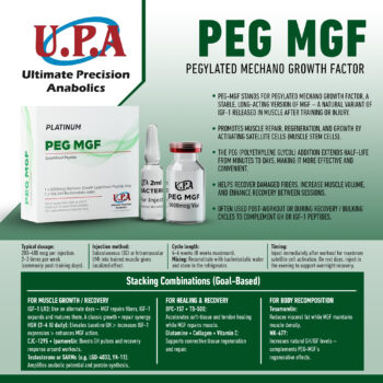 UPA PEG-MGF 5000mcg – Mechano Growth Factor – image 2