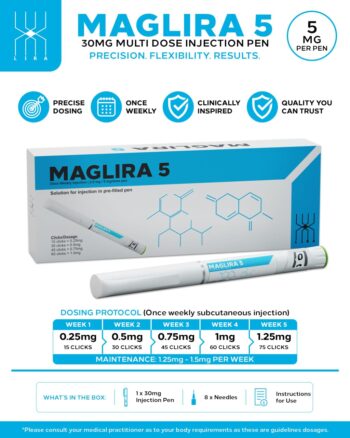 UPA Maglira 5 – Semaglutide 5mg Pre-filled Pen – image 2