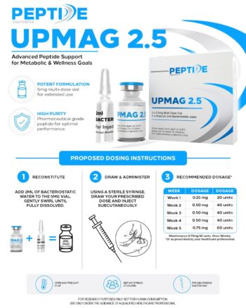 UPA UPMAG 2.5 – Semaglutide 2.5mg Vial – image 2