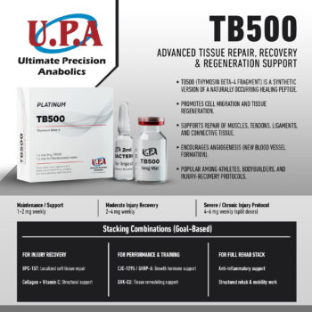 UPA TB-500 5mg – Tissue Repair Peptide – image 2