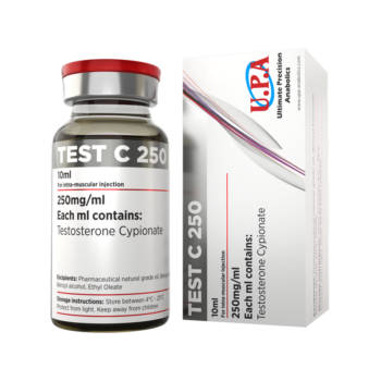 UPA Test C 250 – Testosterone Cypionate 250mg/ml