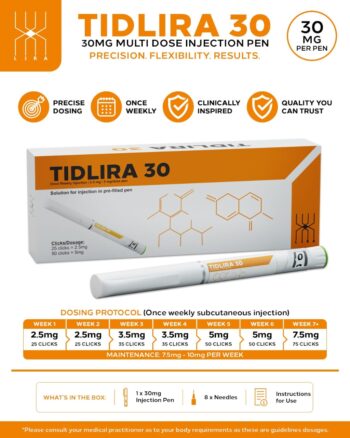 UPA Tidlira 30 – Tirzepatide 30mg Pre-filled Pen – image 2