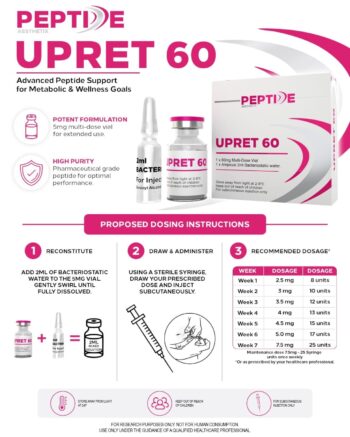 UPA UPRET 60 – Retatrutide 60mg Vial – image 2